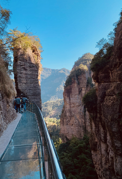 雁荡山玻璃栈道