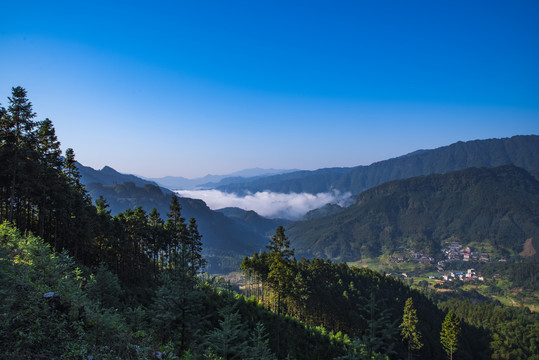 大山风景