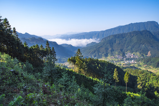 大山风景