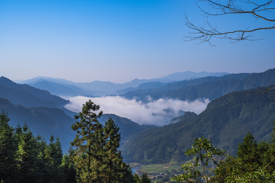 大山风景