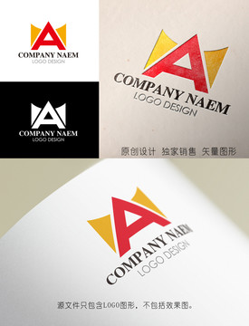 A字母logo