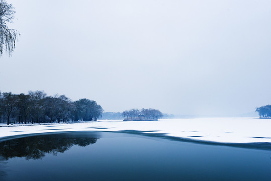 颐和园雪景