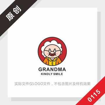黑标系列老奶奶logo