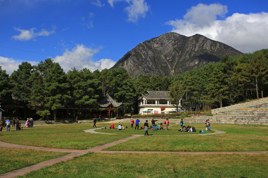 四川甘孜州康定市跑马山景区