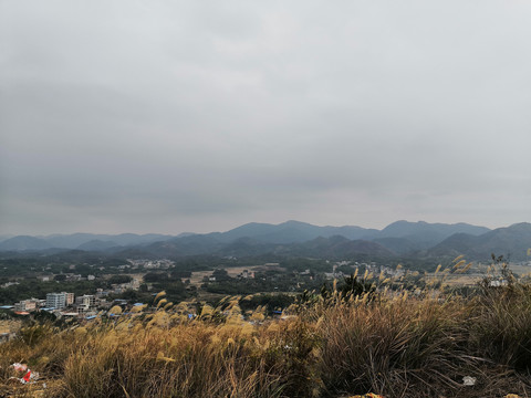 广西钦州市南晓镇全景