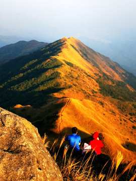 高山秋色