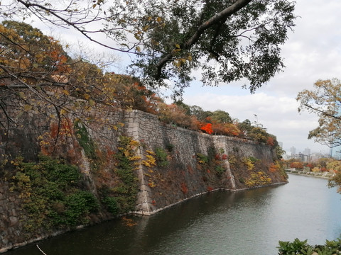 大阪城护城河