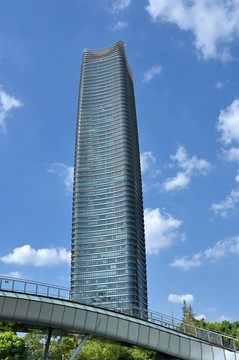浦西第一高楼上海白玉兰大厦