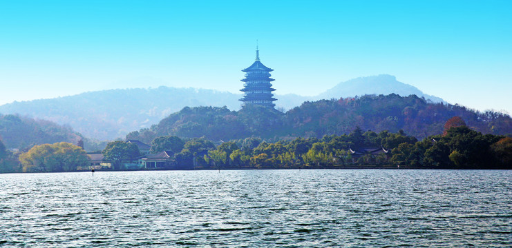 西湖雷峰塔