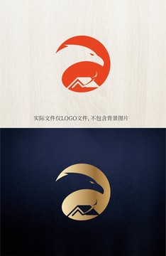 logo标志商标字体设计鹰