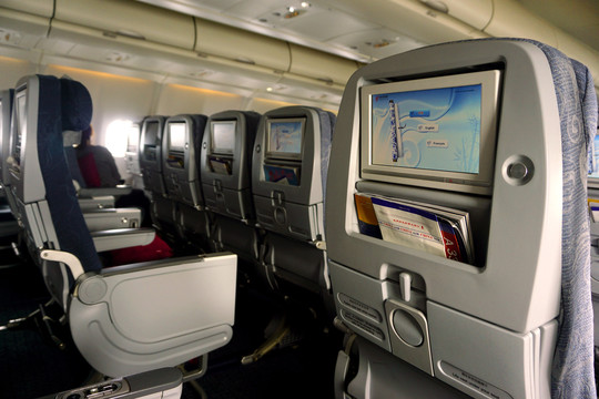 民航客机机舱座椅及机上信息系统