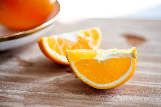 新鲜水果橙子特写