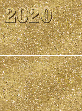 2020金色纹理背景