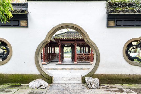 杭州西湖小瀛洲建筑景观