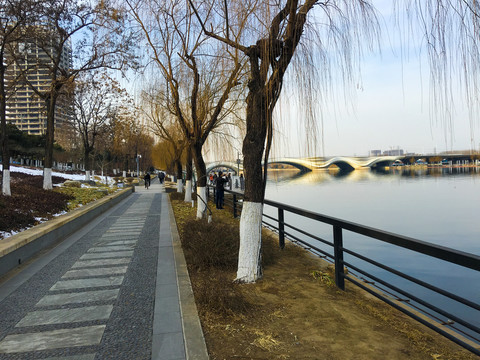 北京城市副中心冬景