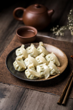 韭香河豚饺子