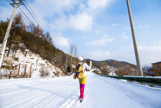 户外登山者