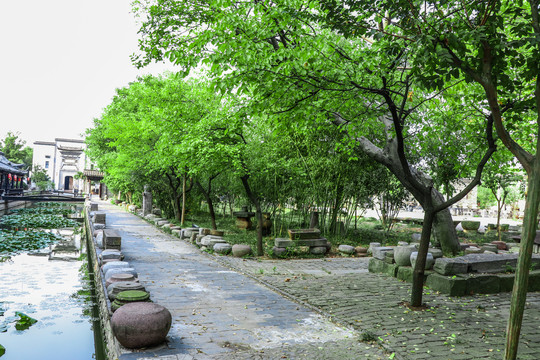 江南古典园林庭院