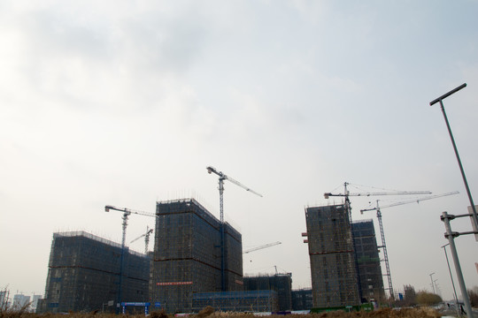 城市建筑工地