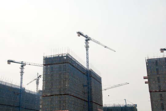 城市建筑工地