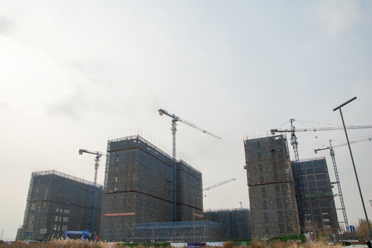 城市建筑工地