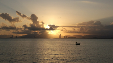 海南海棠福湾夕照