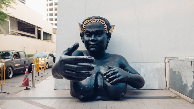 泰国街头雕塑