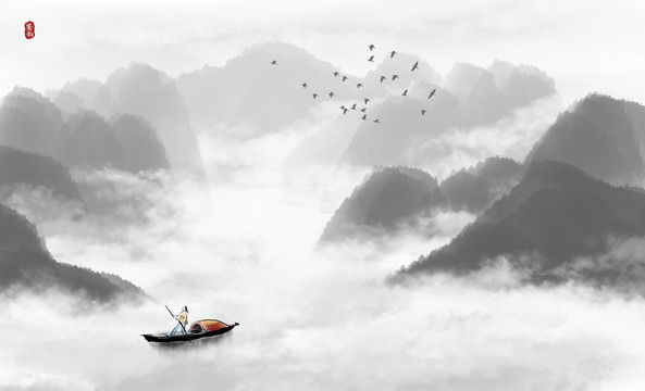 山水