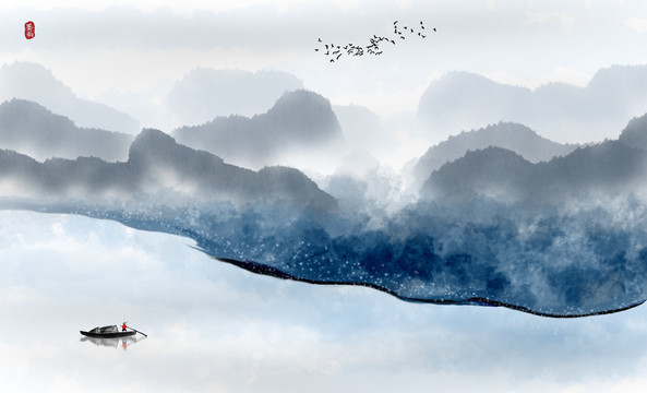禅意水墨