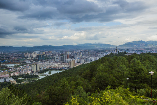 昭通城市风光