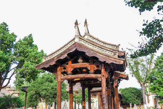 老宅庭院内景