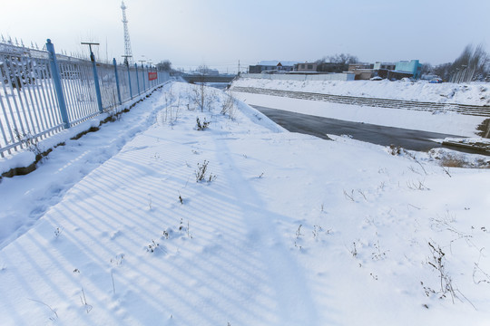 冬季雪景风光