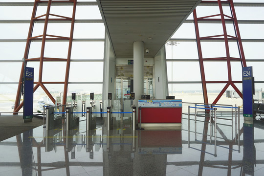 北京首都国际机场登机口