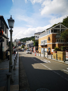 日本神户北野异人馆街景