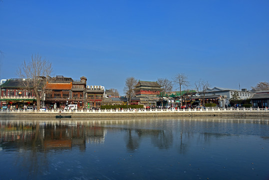 北京后海风景