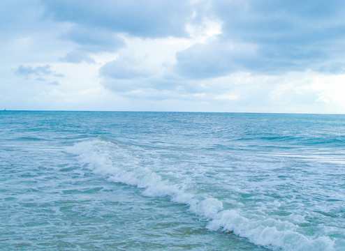 大海海浪风光