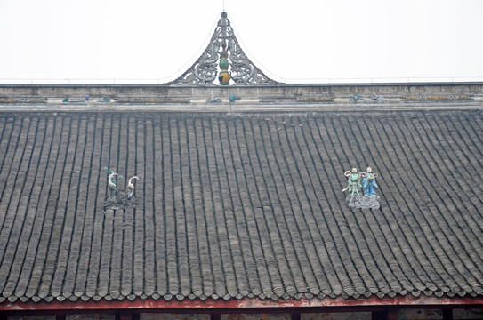 青羊宫古建筑屋顶