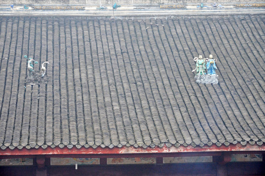 青羊宫古建筑屋顶