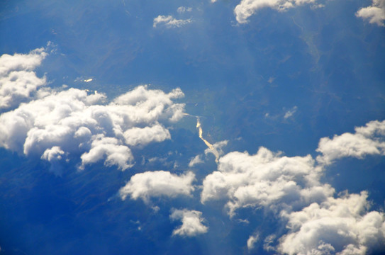 高空航拍大地