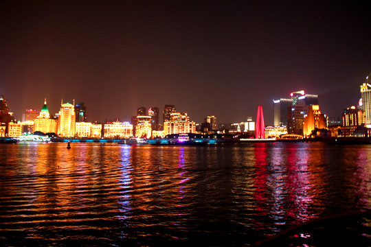 黄浦江夜景