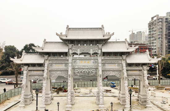 绵阳圣水寺大门