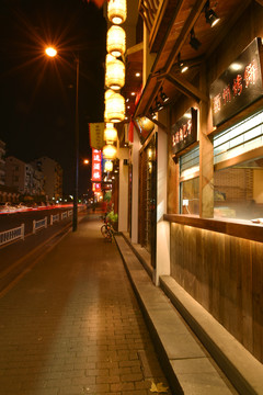杭州夜景街景