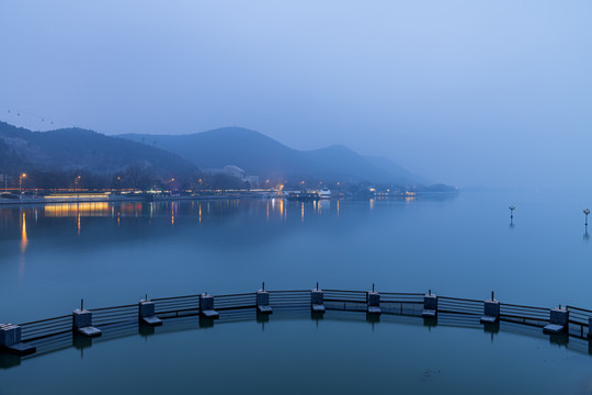 徐州云龙湖夜景高清