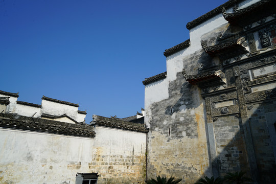 宏村徽派建筑马头墙