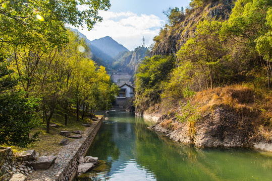 永嘉书院山水风光