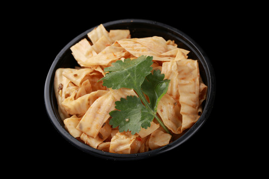 豆皮咸菜