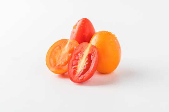 红黄樱桃番茄组合