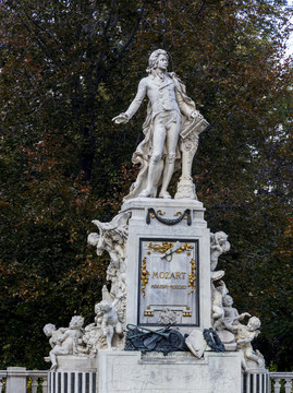 维也纳莫扎特雕像
