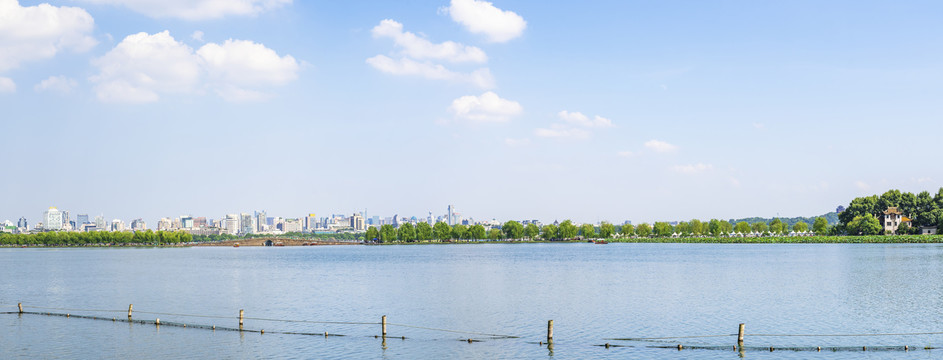 杭州西湖全景图