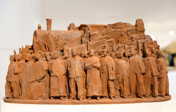 工人运动雕塑